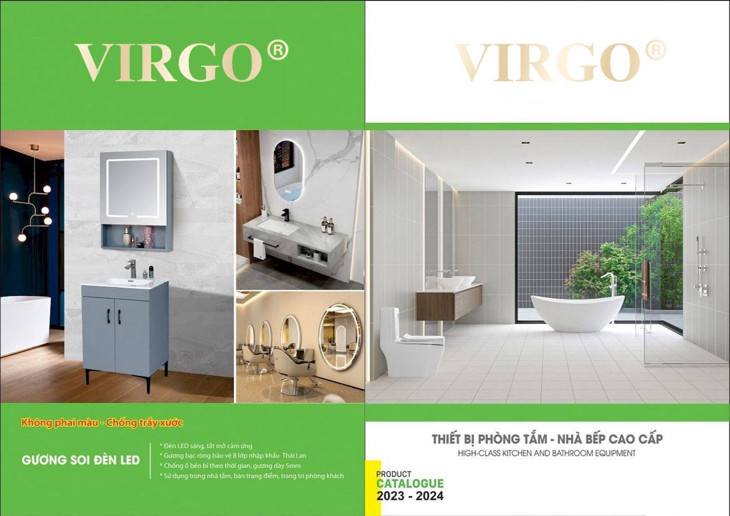 Catalogue và bảng giá Thiết bị vệ sinh VIRGO mới nhất /Page 1